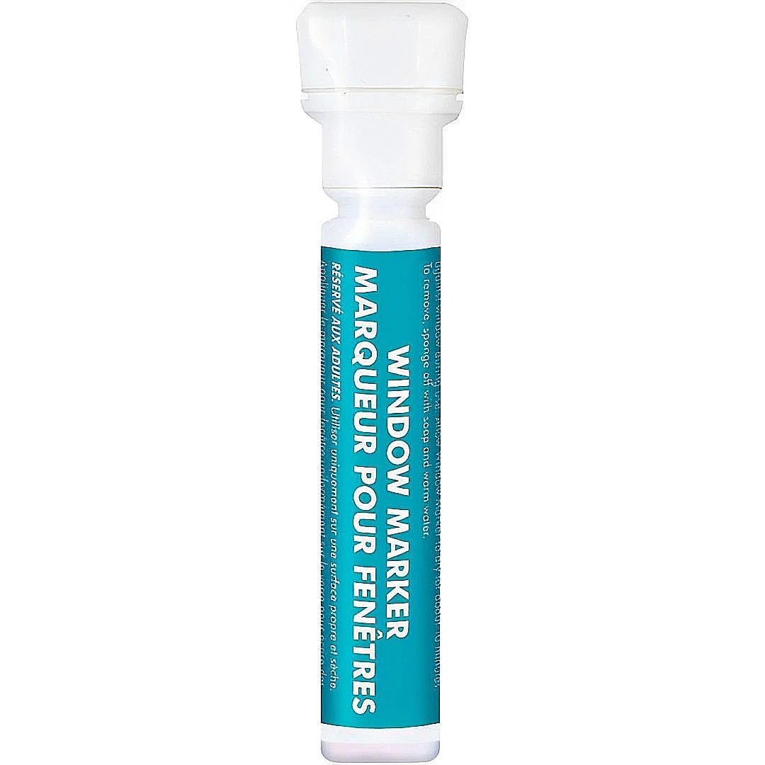 White Window Marker