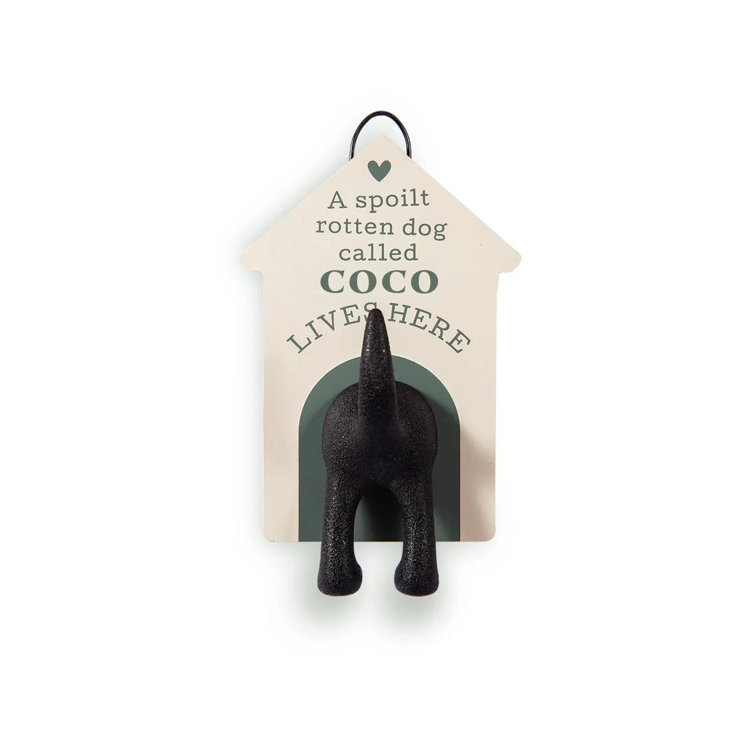 Personalised Dog Lead Hook (Coco)