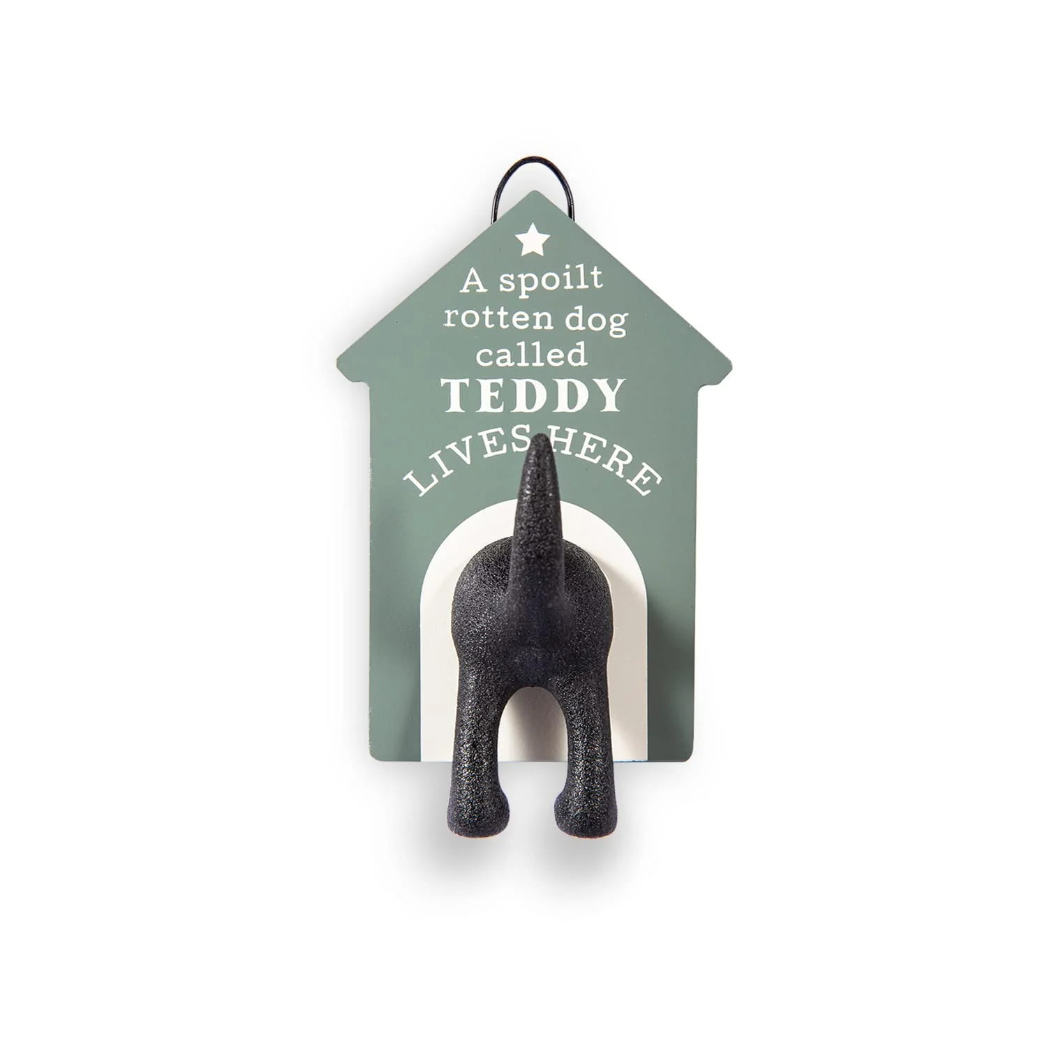 Personalised Dog Lead Hook (Teddy)