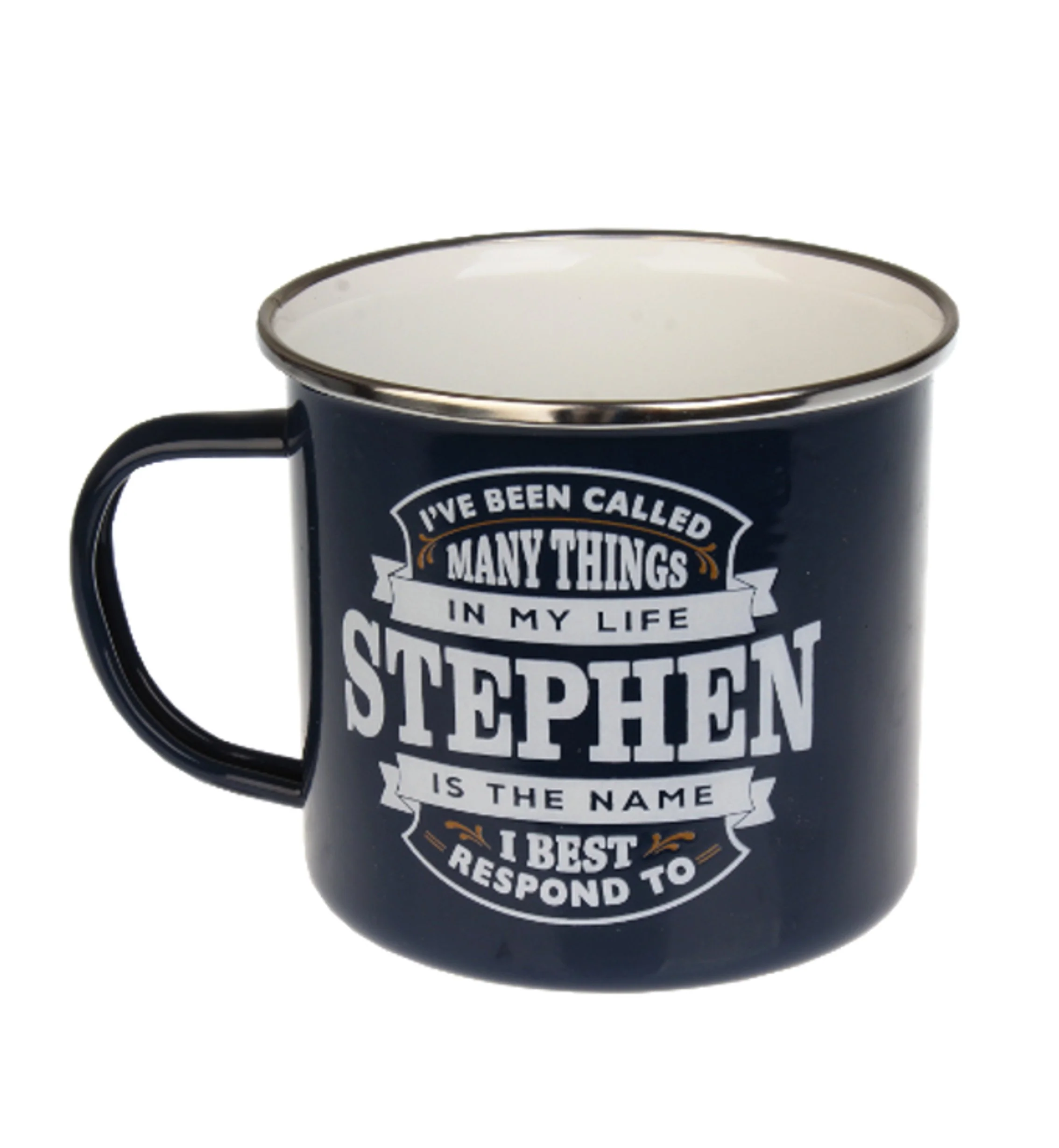 Top Guy Mugs Stephen Coffee Mugs, Large, Multicolor