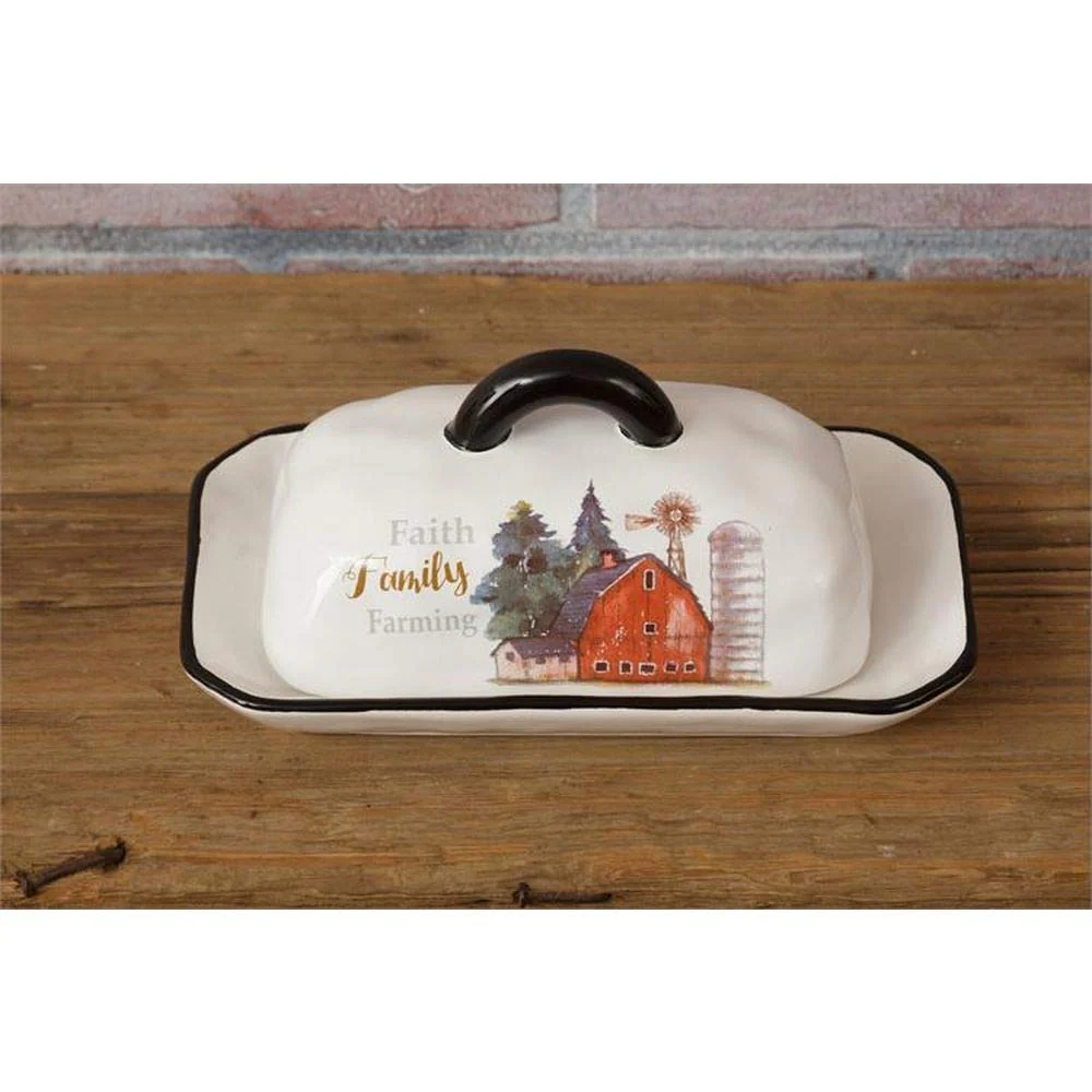 Your Heart's Delight Butter Dish - Faith Family Farming